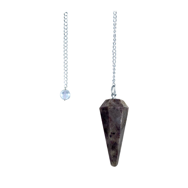 6 sided Pendulum - Garnet – The Witches Sage LLC