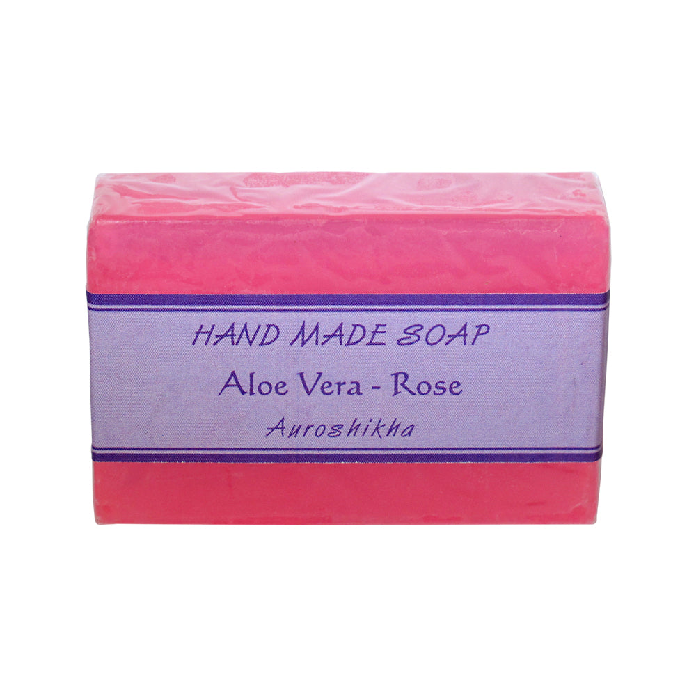 Auroshikha Aloe Vera - Rose Soap