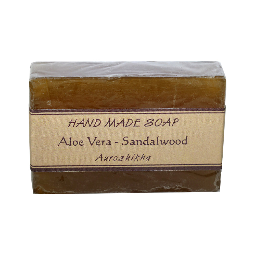 Auroshikha Aloe Vera - Sandalwood Soap