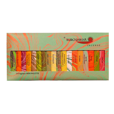 Auroshikha 18 Fragrance Sampler Pack