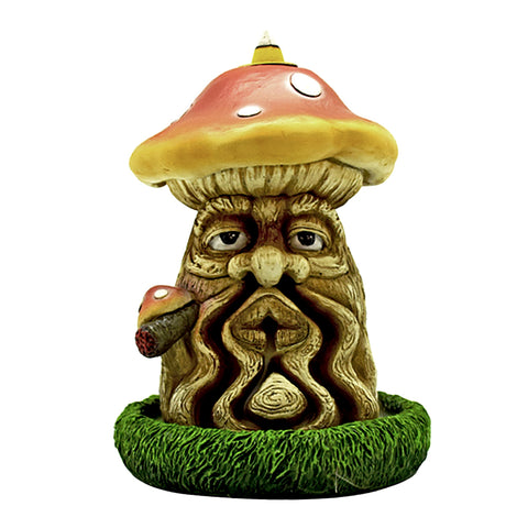 Mushroom Dude Backflow Incense Burner