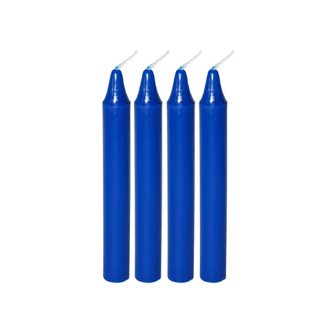 Mini Ritual Candle - Blue (Set of 4)