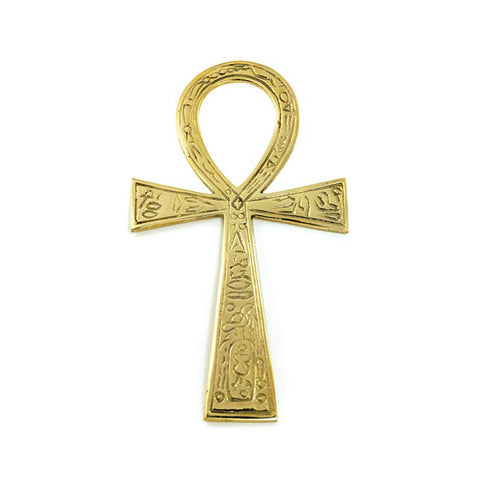 Brass Ankh 6.5"