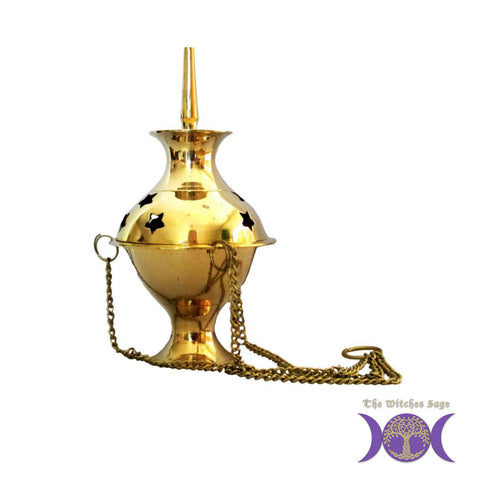 Brass Hanging Incense burner