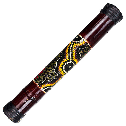 Brown Painted Rainstick - Small