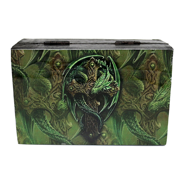 Celtic Cross with Dragon Wooden Box