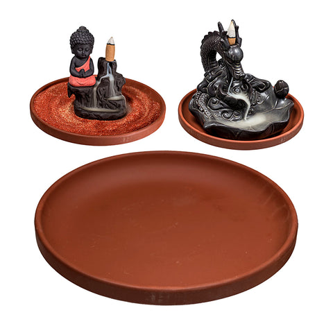 Ceramic Plate for Incense Burners