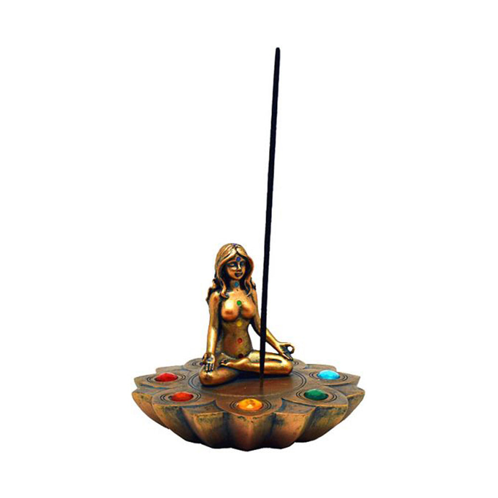 Yoga 7 Chakras incense burner