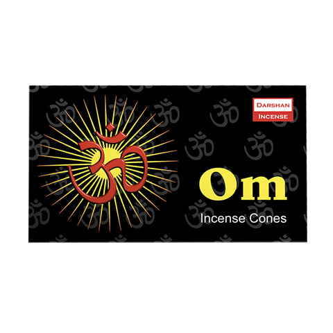 Darshan Om Incense Cones