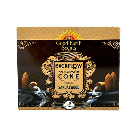 DHUPA (Good Earth) Sandalwood Backflow Incense Cones