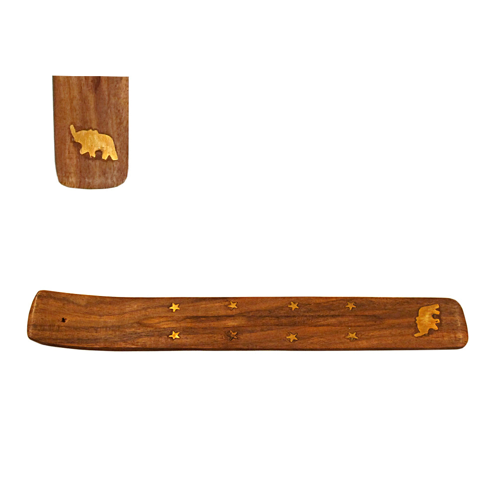 Elephant Wood Incense Boat Burner