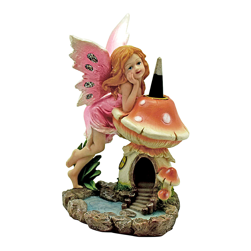 Fairy and Mushroom Backflow Burner