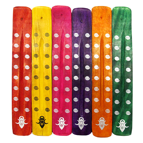 Goddess Colorful Painted Wood Ash Catchers