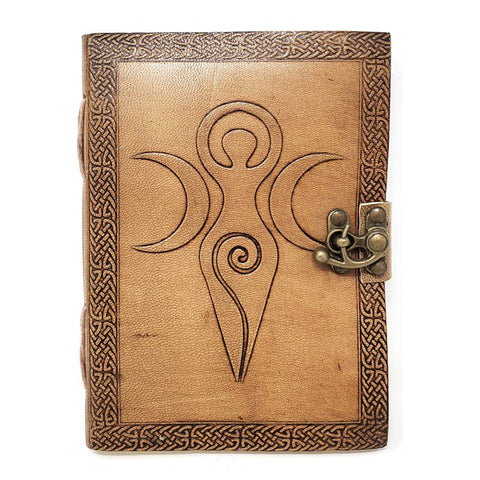 Goddess of Earth Leather Journal