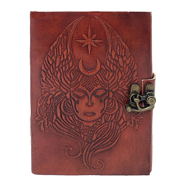 Moon Goddess Leather Journal