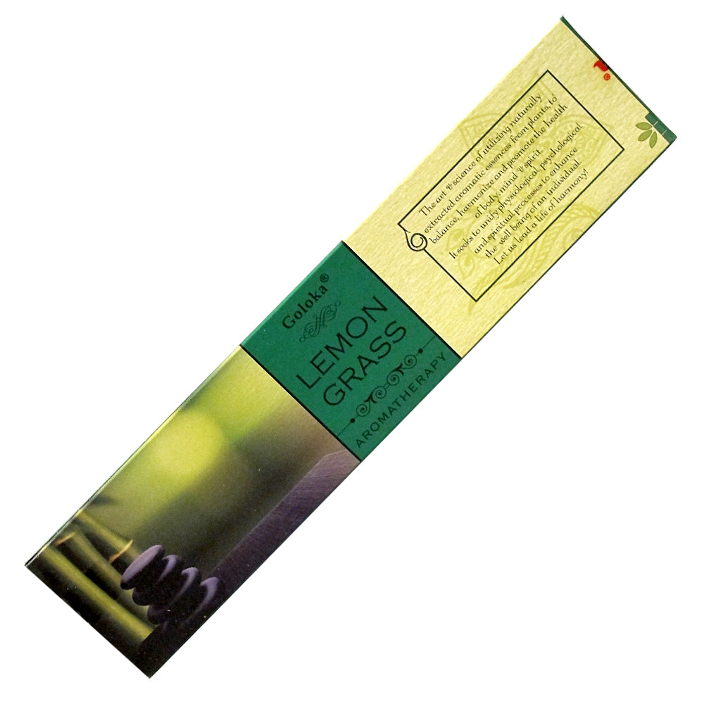 Goloka Aroma Lemongrass Incense Sticks