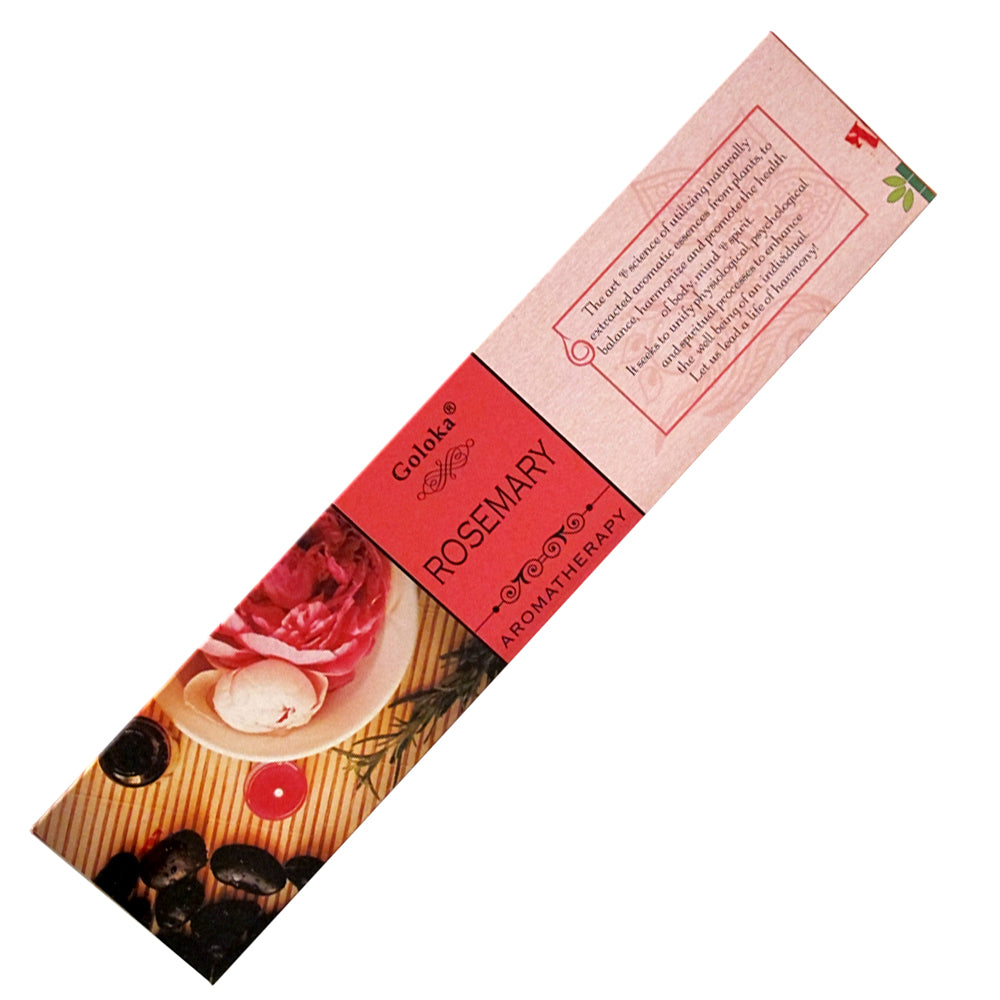 Goloka Aroma Rosemary Incense Sticks
