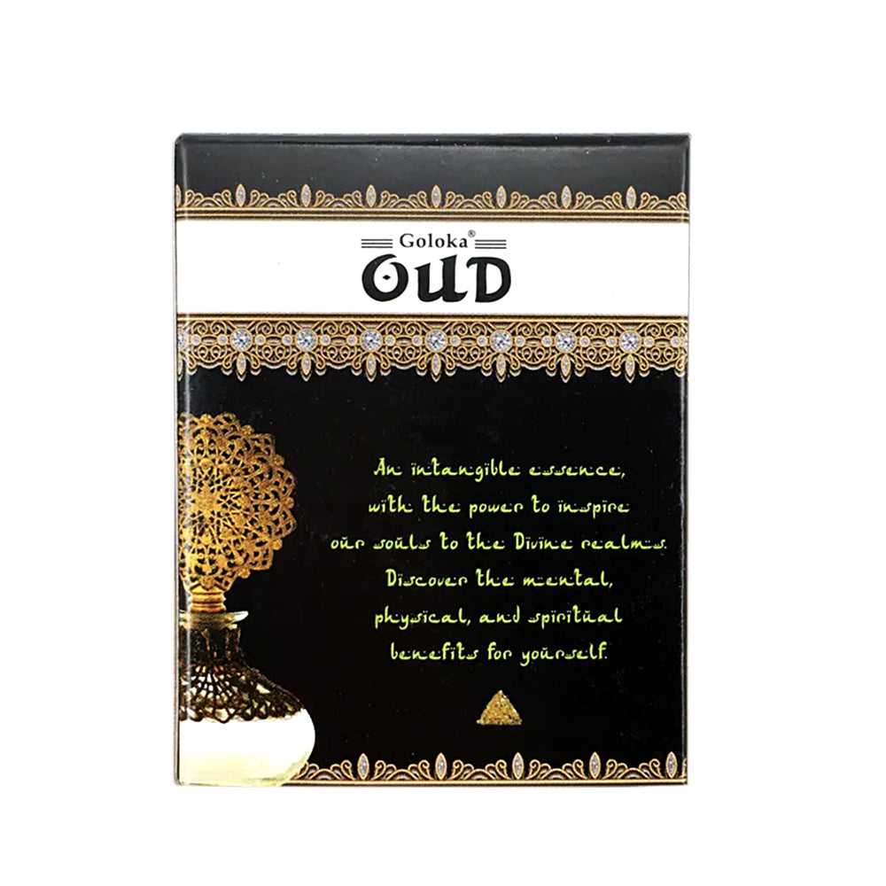 Goloka Oud Incense Cones (Black Series)