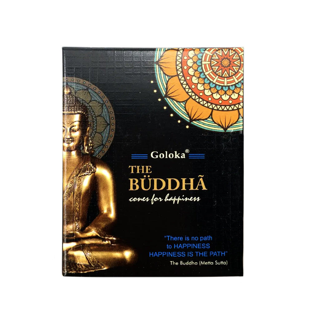 Goloka The Buddha Incense Cones (Black Series)