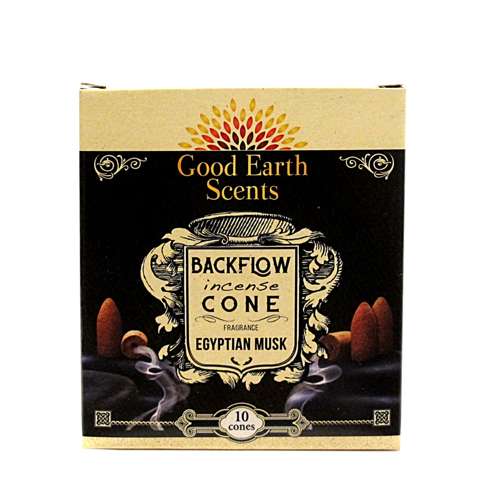 Good Earth (Soul Sticks) Egyptian Musk Backflow Incense Cones