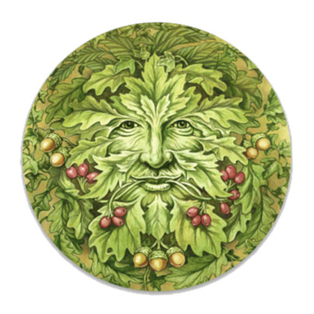 The Green Man Sticker