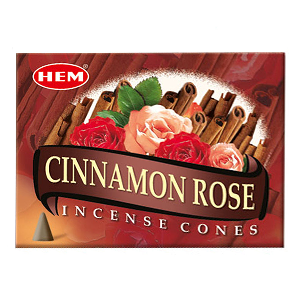Hem Cinnamon Rose Incense Cones