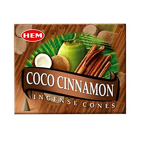 HEM Coco Cinnamon Incense Cones