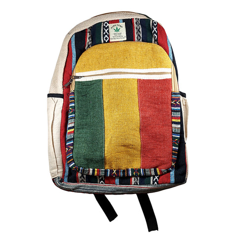 HEMP Rasta Color Backpack