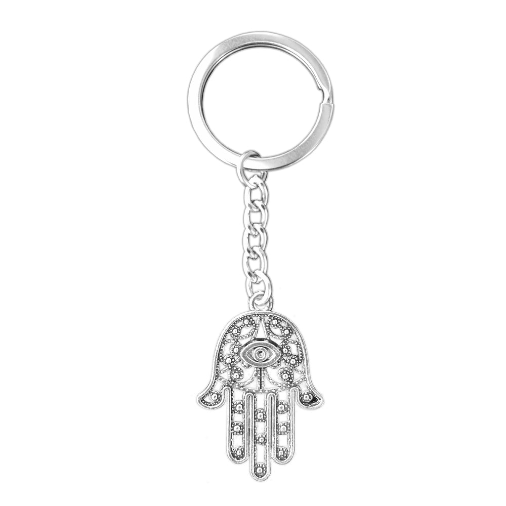 Hamsa Hand Keychain – The Witches Sage LLC