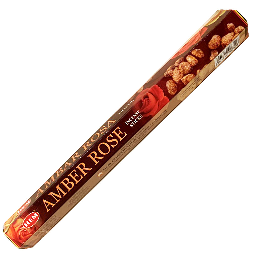 Hem Amber Rose Incense Sticks