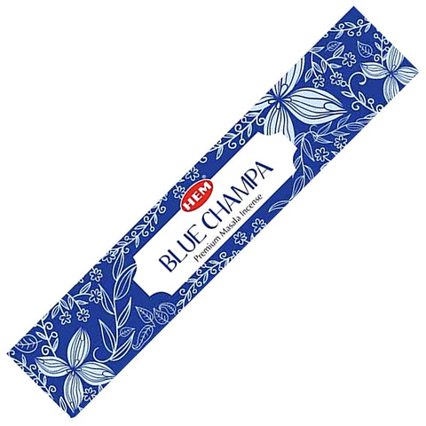 HEM Blue Champa Premium Masala Incense Sticks (Nature Series)