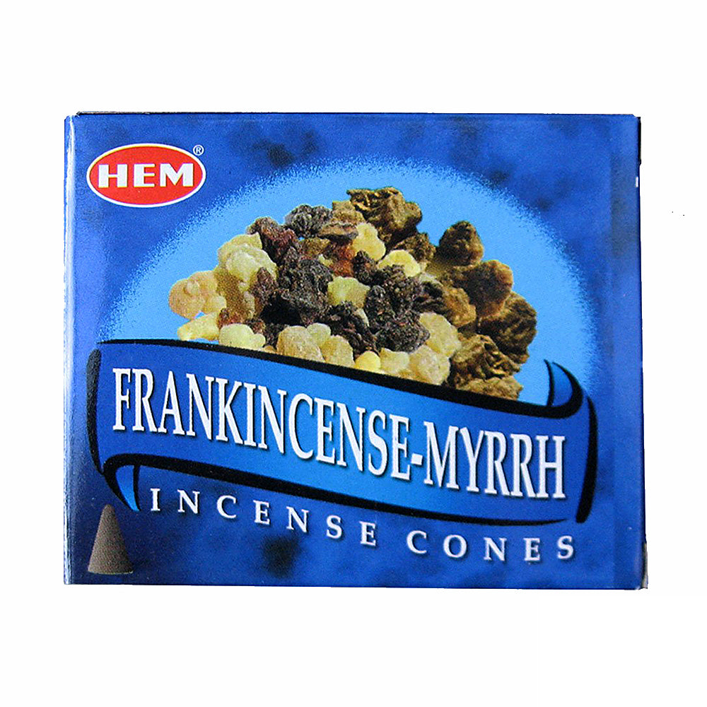 Hem Frankincense-Myrrh Incense Cones