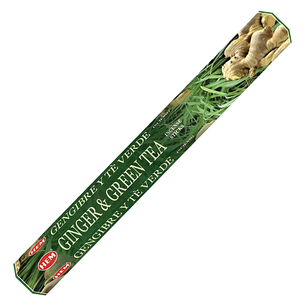 Hem Ginger and Green Tea Incense Sticks
