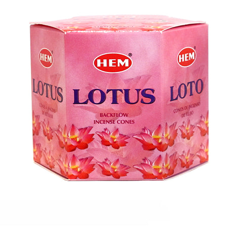 Hem Lotus Backflow Incense Cones
