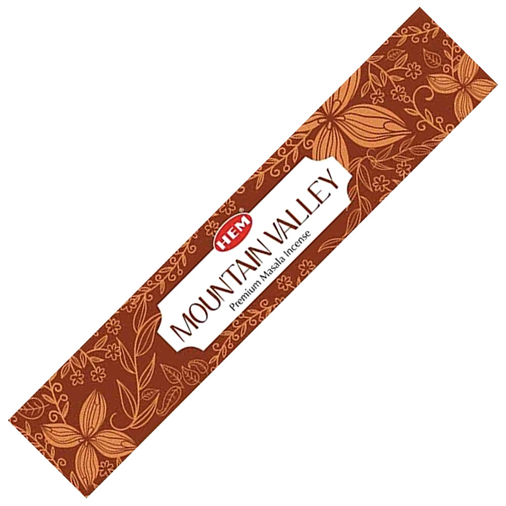 HEM Mountain Valley Premium Masala Incense Sticks (Nature Series)