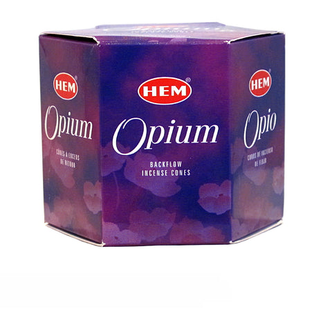 Hem Opium Backflow Incense Cones