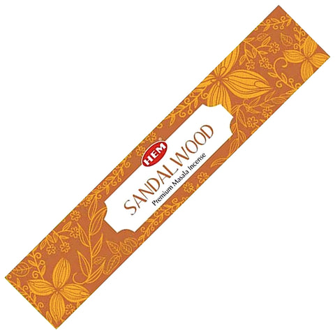 HEM Sandalwood Premium Masala Incense Sticks (Nature Series)