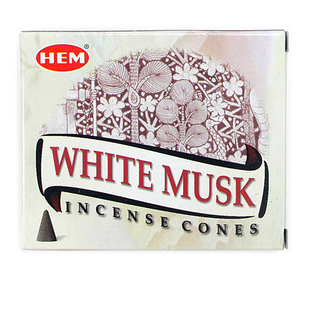 Hem White Musk Incense Cones