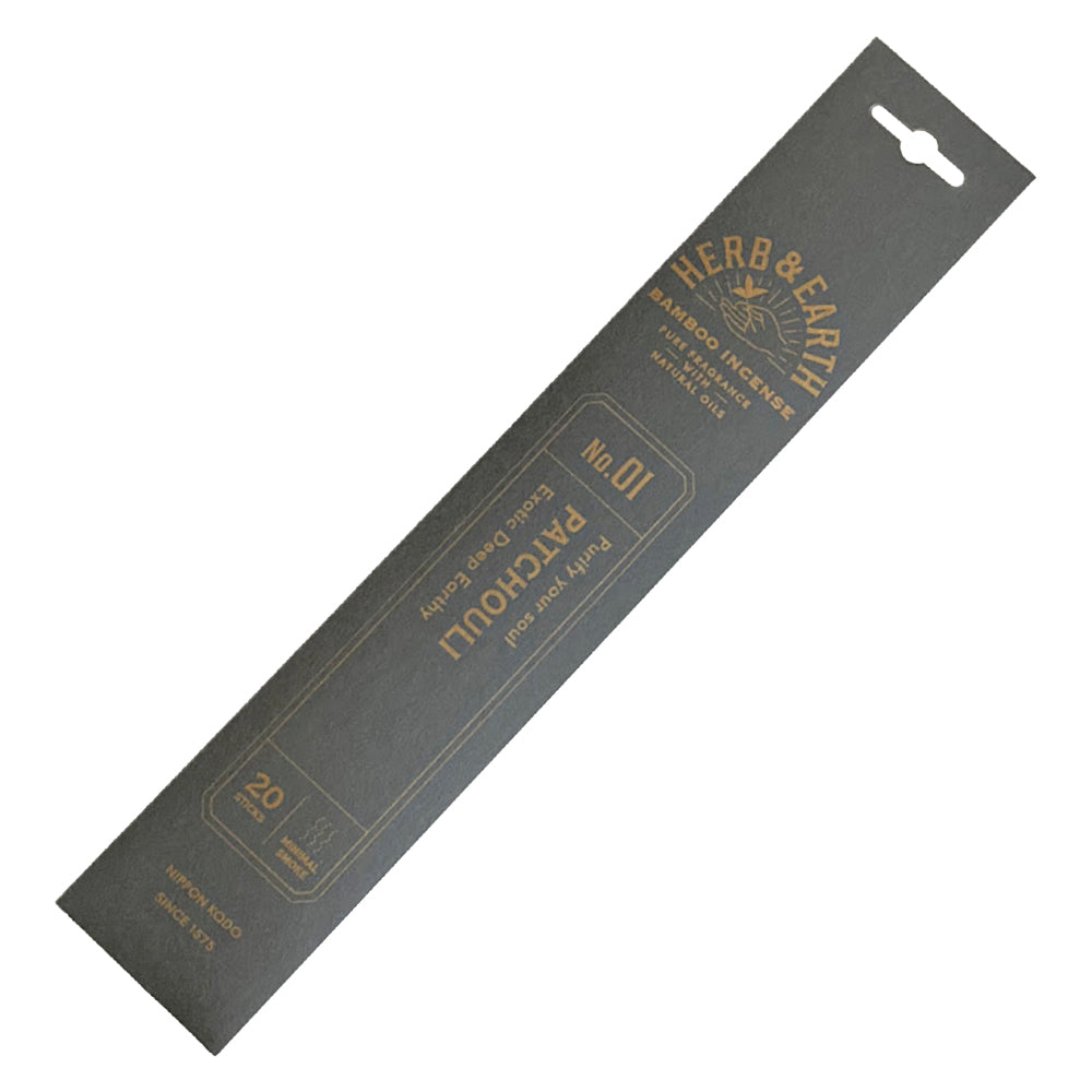 Herb & Earth Patchouli Bamboo Incense Sticks