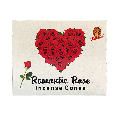 Kamini Romantic Rose Incense Cones