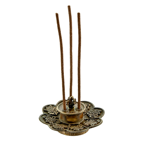 Lotus Tibetan Incense Burner 