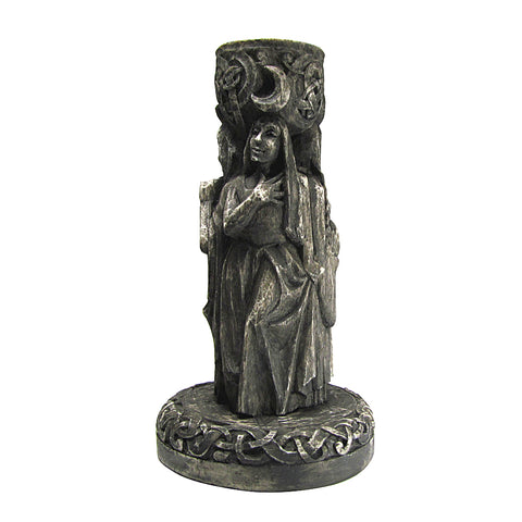 Triple Goddess Candle Holder