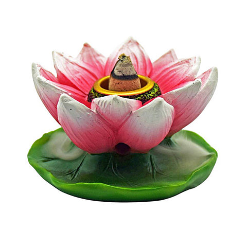 Mini Pink Lotus Backflow Burner