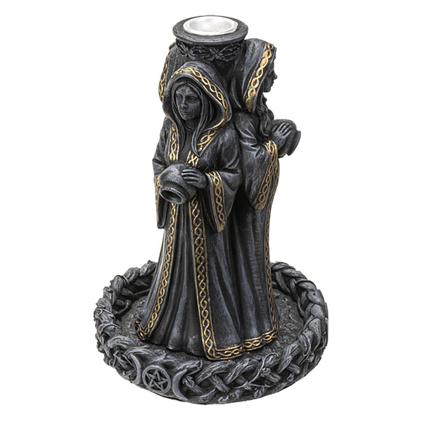 Mother, Maiden, Crone Backflow Incense Burner