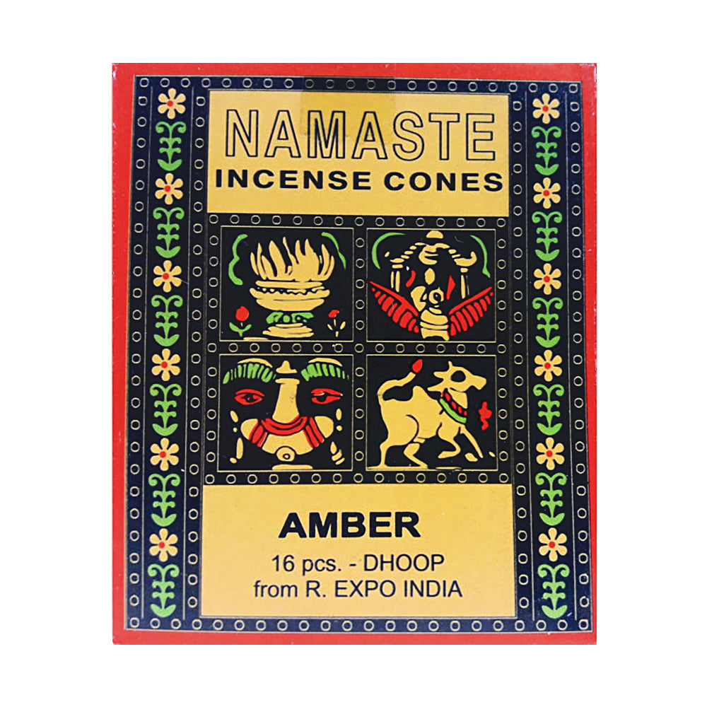 Namaste Incense Cones - Amber