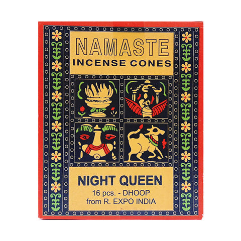 Namaste Incense Cones - Night Queen