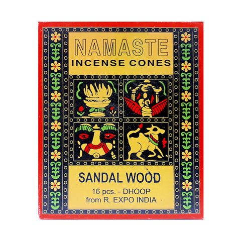 Namaste Incense Cones - Sandalwood