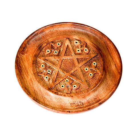 Pentacle Wooden Burner