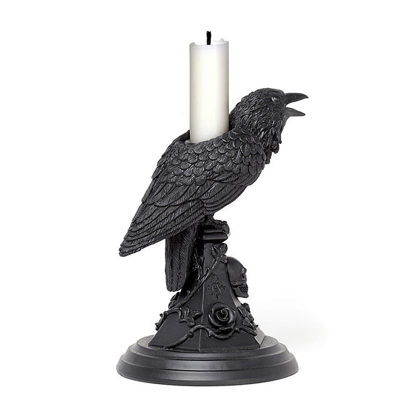 Poe's Raven Candle Stick Holder