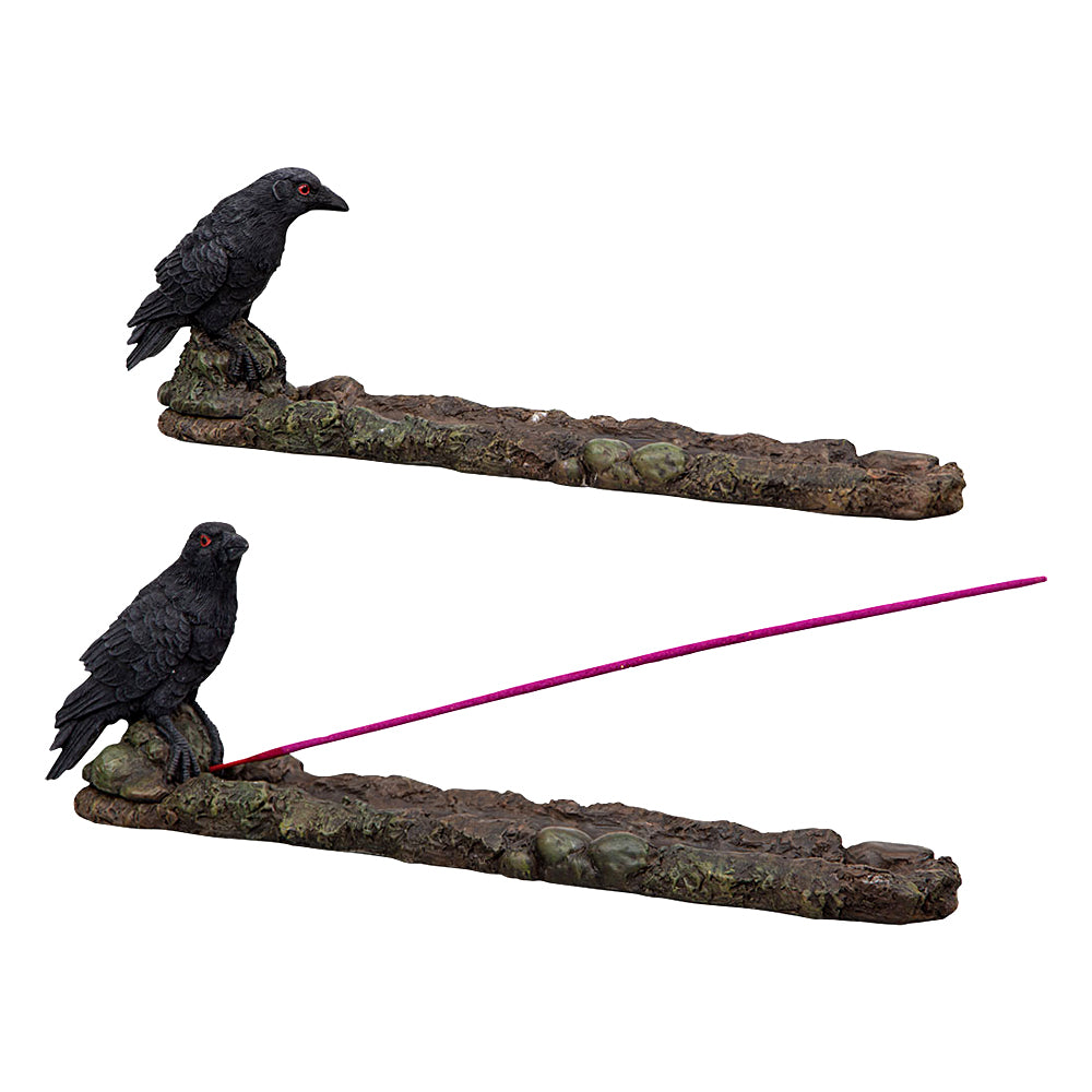 Raven Backflow Incense Burner